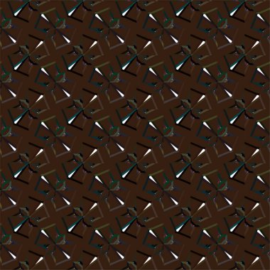 Soyut geometrik süslemesiz desen. tasarım arkaplanı, vektör illüstrasyonu