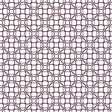 Geometrik süslemeli vektör deseni. Kusursuz tasarım dokusu 