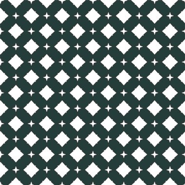 Geometrik süslemeli vektör deseni. Kusursuz tasarım dokusu 