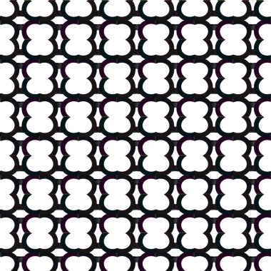 Geometrik süslemeli vektör deseni. Kusursuz tasarım dokusu 