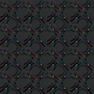 Soyut geometrik süslemesiz desen. tasarım arkaplanı, vektör illüstrasyonu