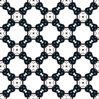 Soyut geometrik süslemesiz desen. tasarım arkaplanı, vektör illüstrasyonu