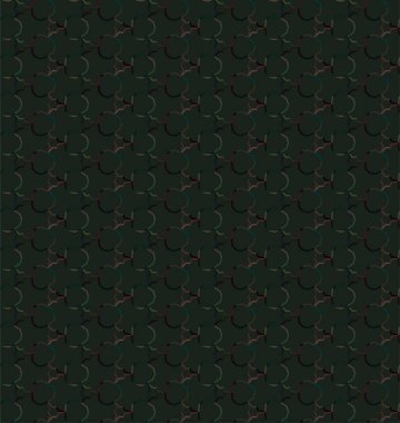 Geometrik süslemeli vektör deseni. Kusursuz tasarım dokusu 