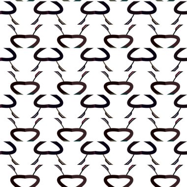 Soyut geometrik süslemesiz desen. tasarım arkaplanı, vektör illüstrasyonu