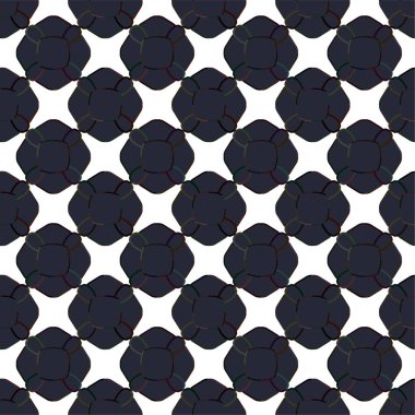 Soyut geometrik süslemesiz desen. tasarım arkaplanı, vektör illüstrasyonu