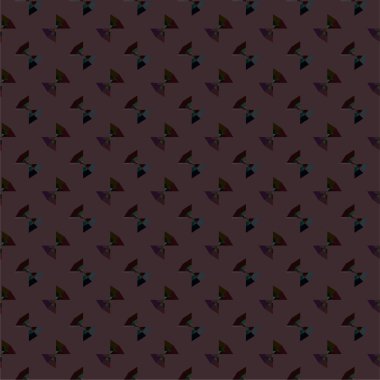 Geometrik süslemeli vektör deseni. Kusursuz tasarım dokusu 