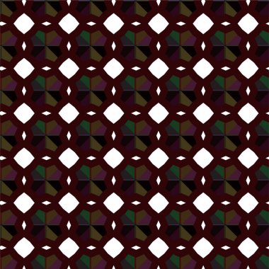 Soyut geometrik süslemesiz desen. tasarım arkaplanı, vektör illüstrasyonu
