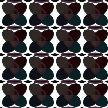 Soyut geometrik süslemesiz desen. tasarım arkaplanı, vektör illüstrasyonu