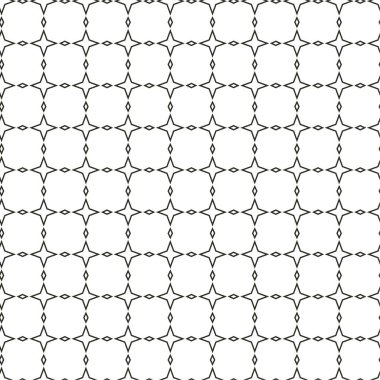 Geometrik süslemeli vektör deseni. Kusursuz tasarım dokusu 