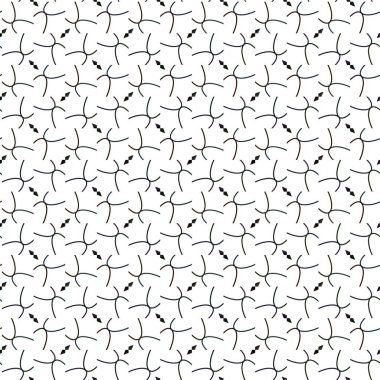 Soyut geometrik süslemesiz desen. tasarım arkaplanı, vektör illüstrasyonu