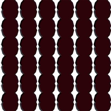 Geometrik süslemeli vektör deseni. Kusursuz tasarım dokusu 