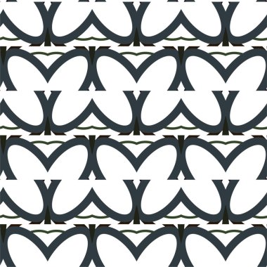 Soyut geometrik süslemesiz desen. tasarım arkaplanı, vektör illüstrasyonu 