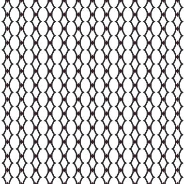 Geometrik süslemeli vektör deseni. Kusursuz tasarım dokusu 