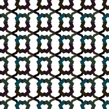 Soyut geometrik süslemesiz desen. tasarım arkaplanı, vektör illüstrasyonu