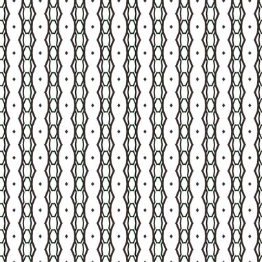 Geometrik süslemeli vektör deseni. Kusursuz tasarım dokusu 