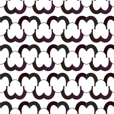 Soyut geometrik süslemesiz desen. tasarım arkaplanı, vektör illüstrasyonu