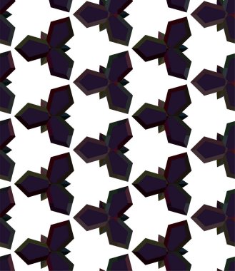 Soyut geometrik süslemesiz desen. tasarım arkaplanı, vektör illüstrasyonu