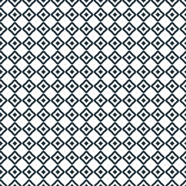 Geometrik süslemeli vektör deseni. Kusursuz tasarım dokusu 