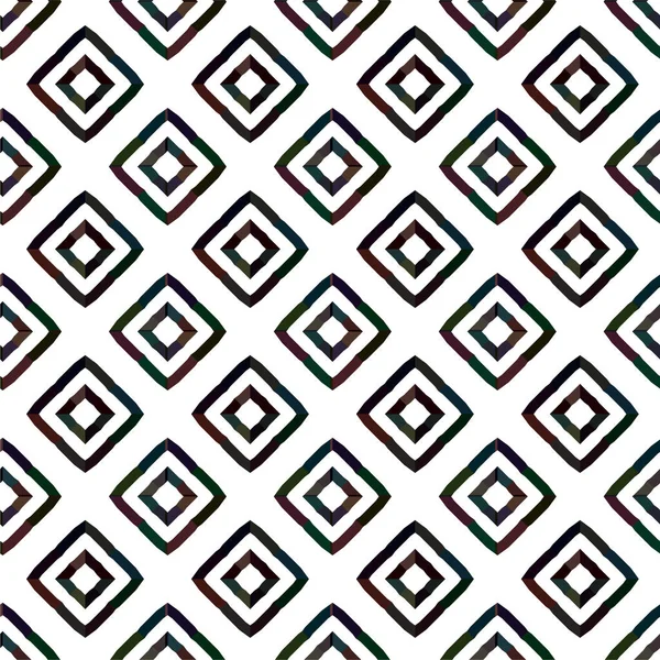 Geometrisches Ornamentales Vektormuster Nahtlose Design Textur — Stockvektor