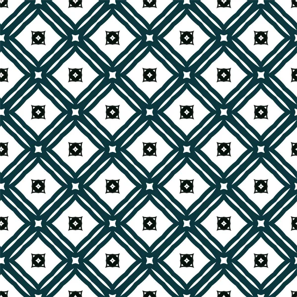 Abstrakte Geometrische Ornamentale Nahtlose Muster Design Hintergrund Vektorillustration — Stockvektor