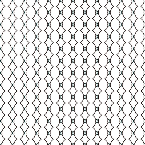 Abstrakte Geometrische Ornamentale Nahtlose Muster Design Hintergrund Vektorillustration — Stockvektor