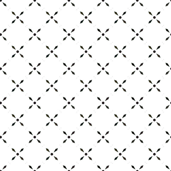 Abstract geometric ornamental seamless pattern. Design background, vector illustration