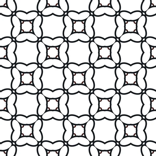 Abstrakcyjny Geometryczny Bezszwowy Wzór Geometryczny Tło Projektu Ilustracja Wektora — Wektor stockowy