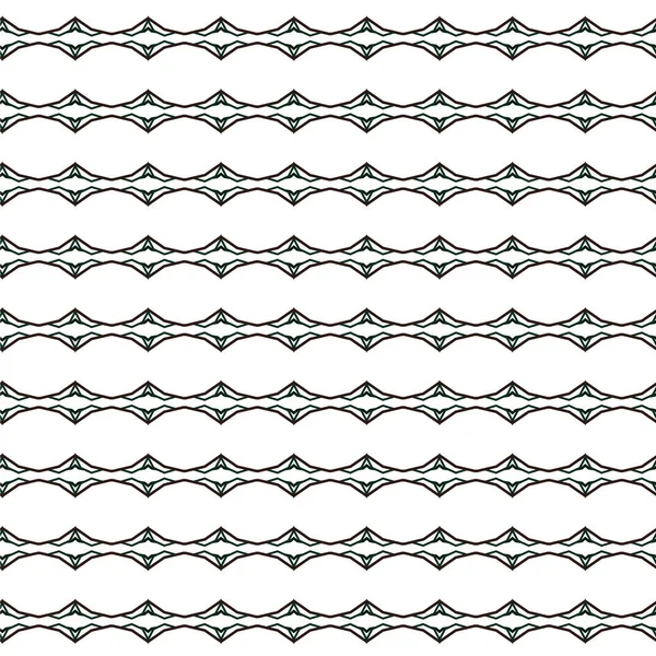 Геометрический Орнаментальный Векторный Рисунок Бесшовная Текстура Дизайна — стоковый вектор