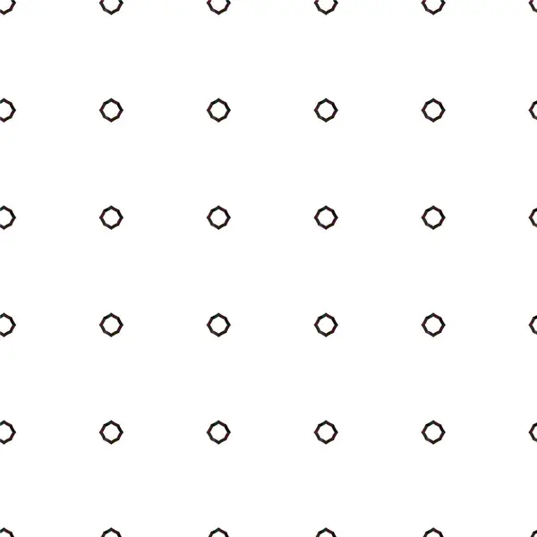 Resumo Padrão Ornamental Sem Costura Geométrica Fundo Projeto Ilustração Vetorial — Vetor de Stock