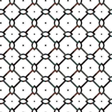 Soyut geometrik süslemesiz desen. tasarım arkaplanı, vektör illüstrasyonu