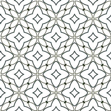 Soyut geometrik süslemesiz desen. tasarım arkaplanı, vektör illüstrasyonu