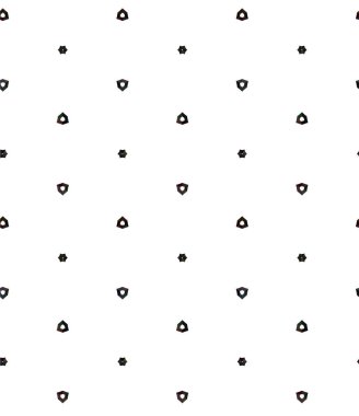 Soyut geometrik süslemesiz desen. tasarım arkaplanı, vektör illüstrasyonu