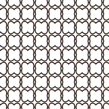 Soyut geometrik süslemesiz desen. tasarım arkaplanı, vektör illüstrasyonu