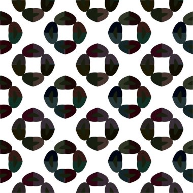 Soyut geometrik süslemesiz desen. tasarım arkaplanı, vektör illüstrasyonu