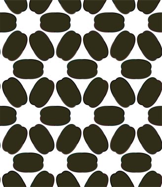 Soyut geometrik süslemesiz desen. tasarım arkaplanı, vektör illüstrasyonu