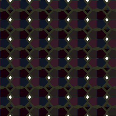 Soyut geometrik süslemesiz desen. tasarım arkaplanı, vektör illüstrasyonu