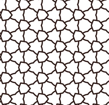 Soyut geometrik süslemesiz desen. tasarım arkaplanı, vektör illüstrasyonu