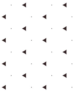 Soyut geometrik süslemesiz desen. tasarım arkaplanı, vektör illüstrasyonu