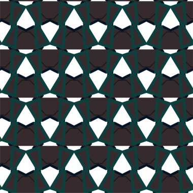 Soyut geometrik süslemesiz desen. tasarım arkaplanı, vektör illüstrasyonu 