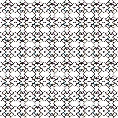 Soyut geometrik süslemesiz desen. tasarım arkaplanı, vektör illüstrasyonu