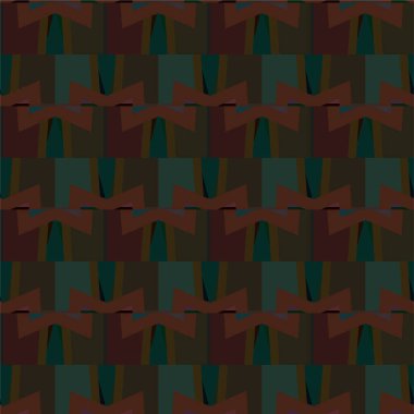 Soyut geometrik süslemesiz desen. tasarım arkaplanı, vektör illüstrasyonu