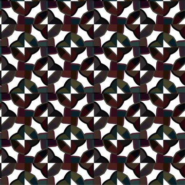 Soyut geometrik süslemesiz desen. tasarım arkaplanı, vektör illüstrasyonu