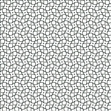 Geometrik süslemeli vektör deseni. Kusursuz tasarım dokusu 