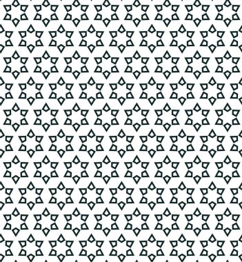 Soyut geometrik süslemesiz desen. tasarım arkaplanı, vektör illüstrasyonu