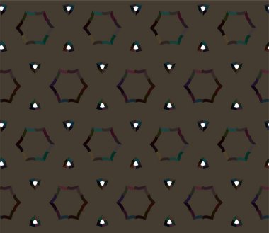 Soyut geometrik süslemesiz desen. tasarım arkaplanı, vektör illüstrasyonu