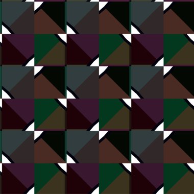 Soyut geometrik süslemesiz desen. tasarım arkaplanı, vektör illüstrasyonu