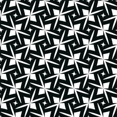 Soyut geometrik süslemesiz desen. tasarım arkaplanı, vektör illüstrasyonu