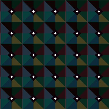 Soyut geometrik süslemesiz desen. tasarım arkaplanı, vektör illüstrasyonu