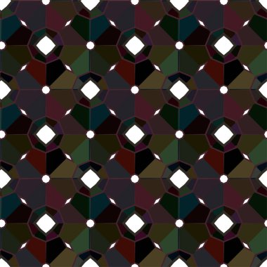 Soyut geometrik süslemesiz desen. tasarım arkaplanı, vektör illüstrasyonu