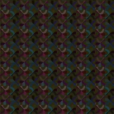 Soyut geometrik süslemesiz desen. tasarım arkaplanı, vektör illüstrasyonu